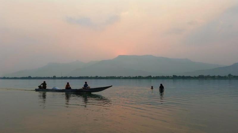 Khamphouy Guesthouse Champasak Buitenkant foto